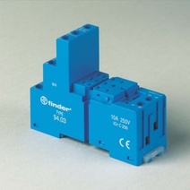 Изображение товара Finder Розетка с винтовыми клеммами (с зажимной клетью) для примен.с 55.33/85.03