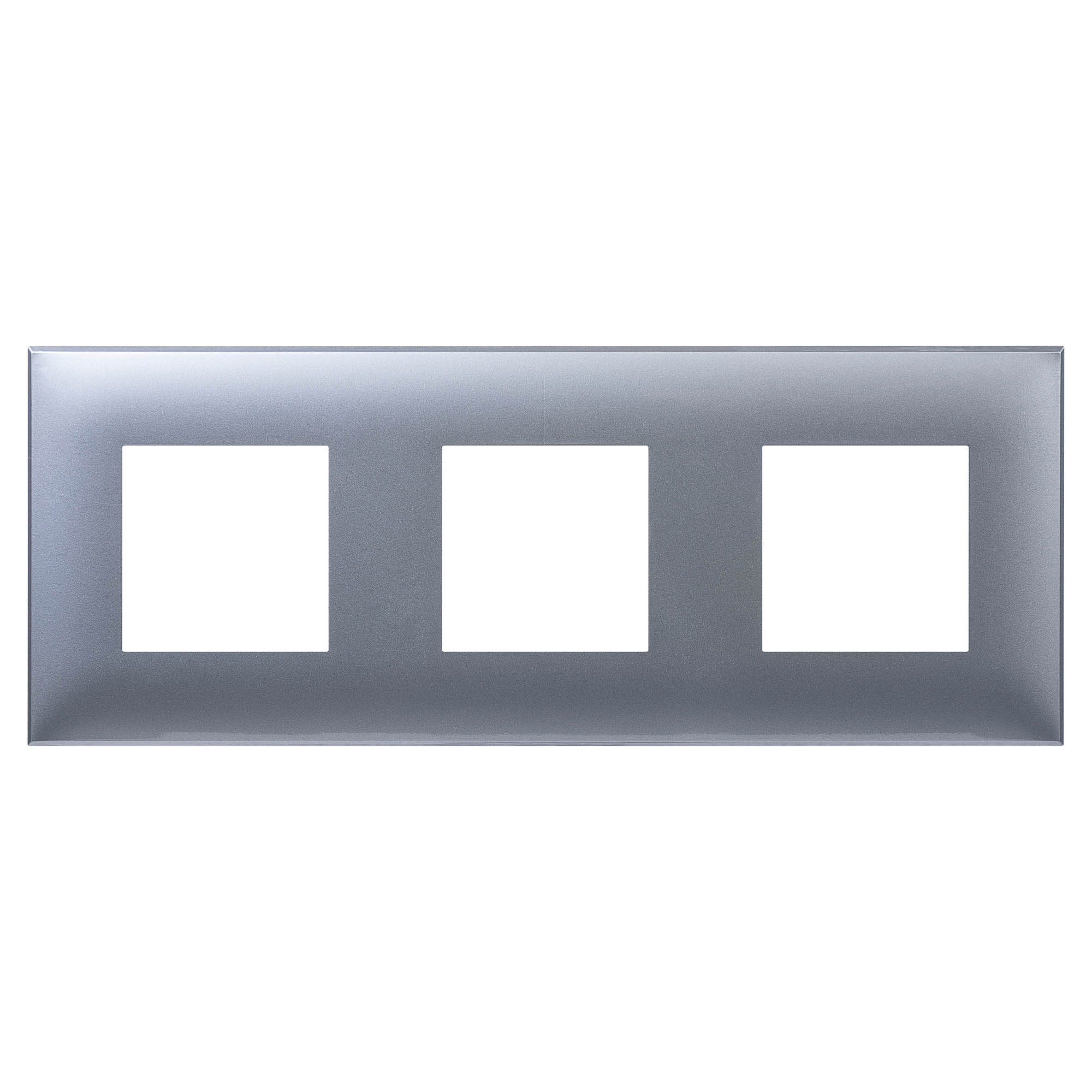 Изображение товара DKC Avanti Рамка "Закаленная сталь", 3 поста (6 мод.)