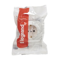 Изображение товара Legrand Quteo Белый Розетка с/з с шт.