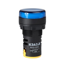 Изображение товара КЭАЗ Лампа AD22DS(LED) матрица D22мм синий 230В.