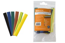 Изображение товара [Термоусаживаемая трубка] TDM Набор 8/4 7 цветов по 3 шт. 100 мм