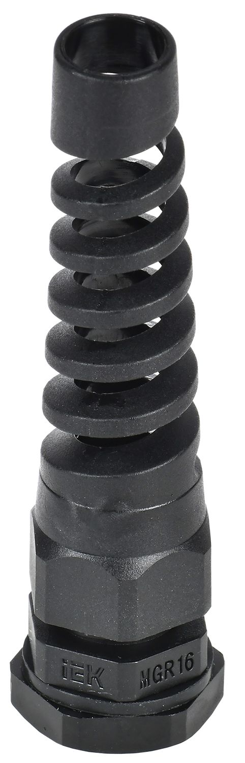 Изображение товара IEK Сальник MGR 16 с гибким отводом d=4-8мм IP68 черный