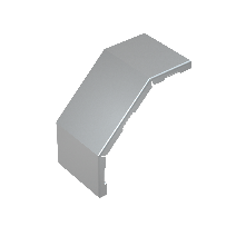 Изображение товара Крышка внеш. верт. угла 90 гр. 200 мм