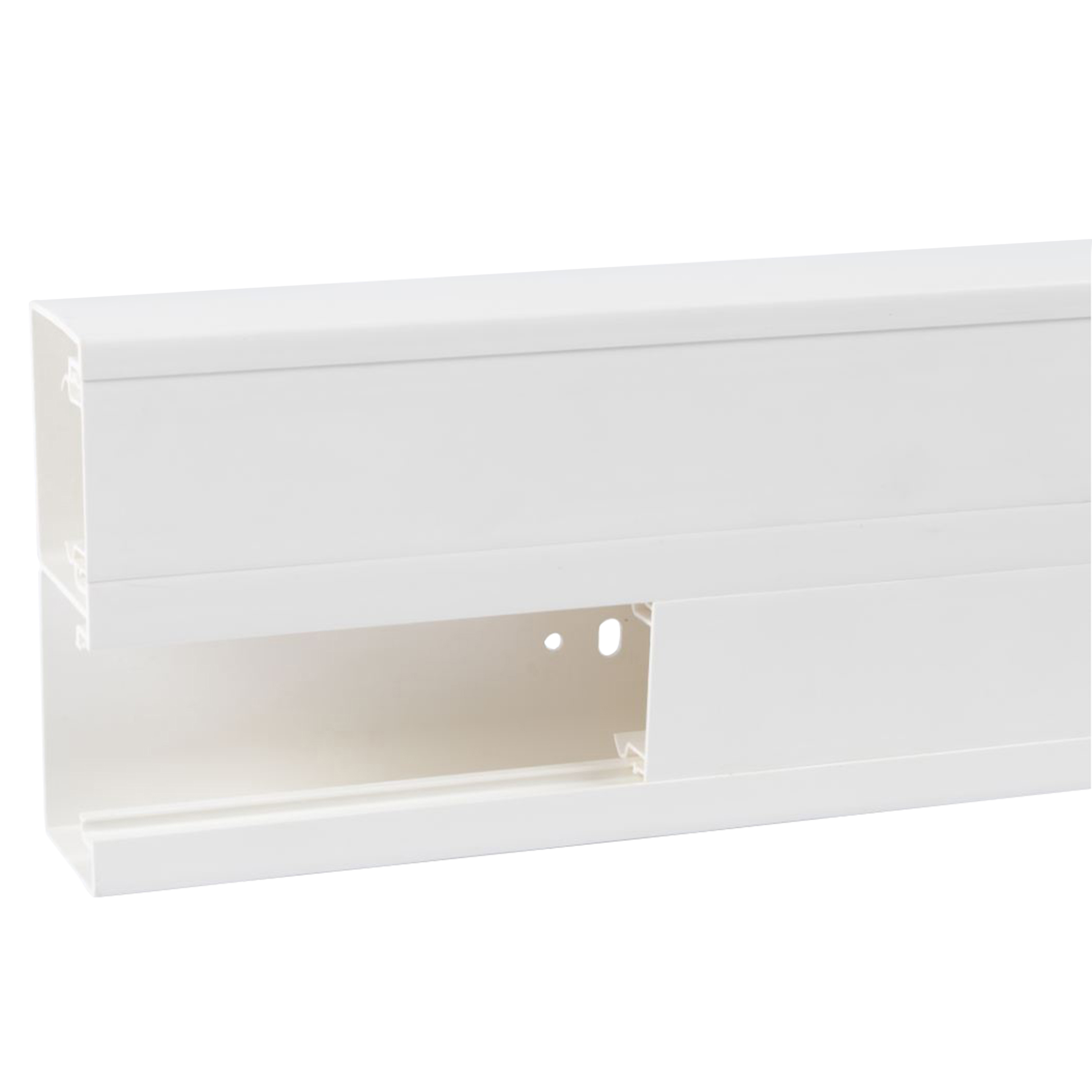 Изображение товара Legrand Metra Кабель-канал пластик с крышкой 130x50мм (2м).