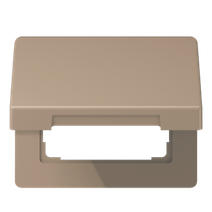 Изображение товара JUNG SL 500 Бронза Крышка откидная для розеток и изделий 50х50