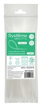 Изображение товара Systeme Electric Стяжка кабельная 150х3.6 Белая (100шт)