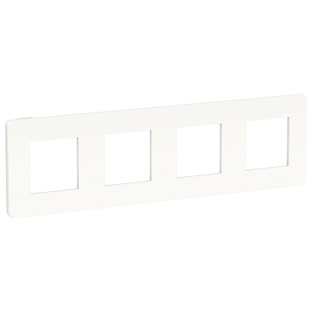 Изображение товара Schneider Electric Unica Studio Белая/Белая Рамка 4-ная