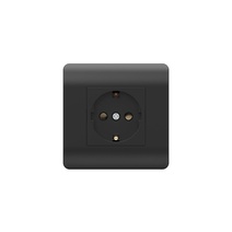 Изображение товара Chint (NEW3-E) Розетка с/з со шторками, 16А, черный
