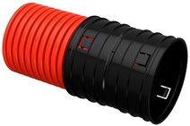 Изображение товара IEK ELASTA Труба гофр. двустенная жесткая ПНД d=200мм (6м)