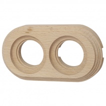 Изображение товара BIRONI Лизетта Бук Натурэль Рамка 2-ая на бревно 260мм