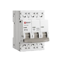 Изображение товара EKF PROXIMA ВА 47-63N 3P 16А (D) 4,5 кА