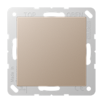 Изображение товара JUNG AS 500 Шампань Крышка без отверстий с суппортом