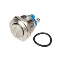 Изображение товара REXANT Кнопка антивандальная Ø16 Б/Фикс (2с винт) (ON)-OFF выпуклая.