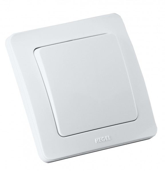 Изображение товара Hegel Мастер внутр Белый ВС16-361 Переключатель 1-клавишный