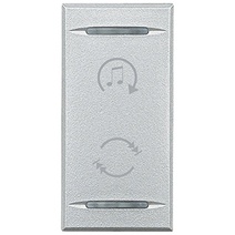 Изображение товара BT MH Axolute Алюминий Клавиша функциональная с символами звуковой системы 1 мод.