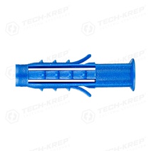 Изображение товара Tech-Krep Дюбель распорный Чапай 6х30 шипы+усы (полипропилен) (30 шт) - пакет 111128