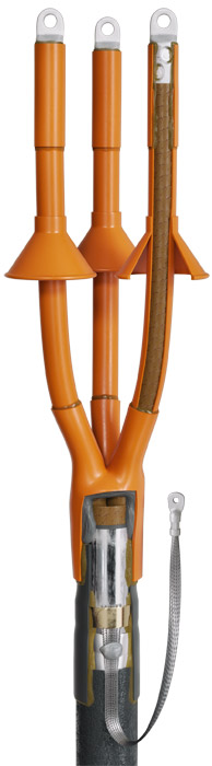 Изображение товара КВТ Кабельная муфта 3КНТп-10-70/120