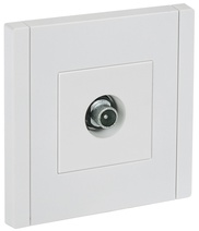 Изображение товара IEK FORTE&PIANO Белый Розетка TV проходная FP229