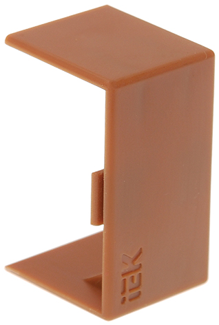 Изображение товара IEK ELECOR Соединитель на стык 15х10 КМС дуб