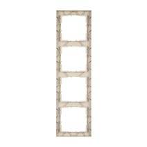 Изображение товара Legrand/Daccord SUNO Слоновая кость Рамка декоративная универсальная 4-постовая.