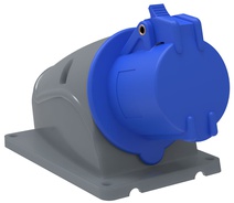Изображение товара IEK Розетка стационарная ССИ-113 16А-6ч/200-250В 2Р+РЕ IP44 MAGNUM