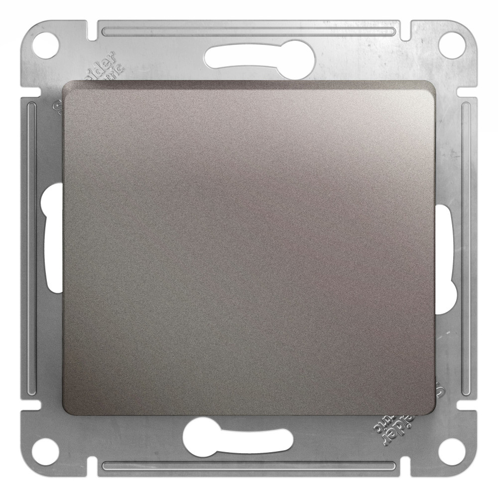 Изображение товара Systeme Electric Glossa Платина Кнопка нажимная, сх.1, 10AX,