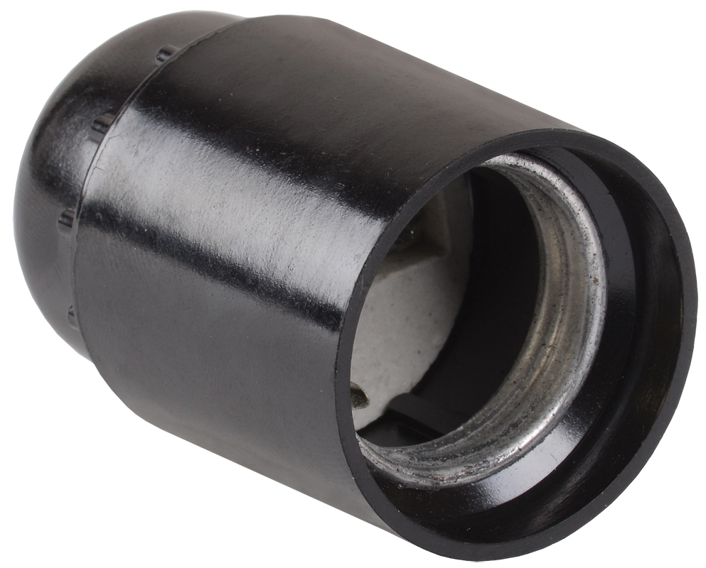 Изображение товара IEK патрон подвесной карболитовый E27 черный 50 шт