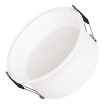 Изображение товара Arlight Светильник MS-BREEZE-BUILT-R125-16W Warm3000 (WH, 90 deg, 230V) (IP20 Металл, 3 года)