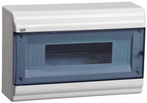 Изображение товара IEK PRIME Корпус пластиковый навесной ЩРН-П-12 белый IP41