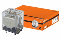 Изображение товара TDM Реле РЭК77/3 230AC, 3пер. 10A/230VAC (без модульного разъема)