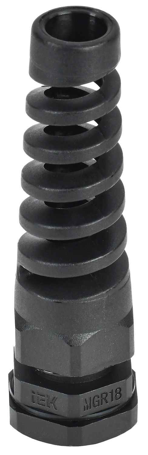 Изображение товара IEK Сальник MGR 18 с гибким отводом d=5-10мм IP68 черный