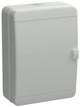 Изображение товара IEK TEKFOR Корпус пласт. КМПн-24 IP65 сер. непрозр. дверь