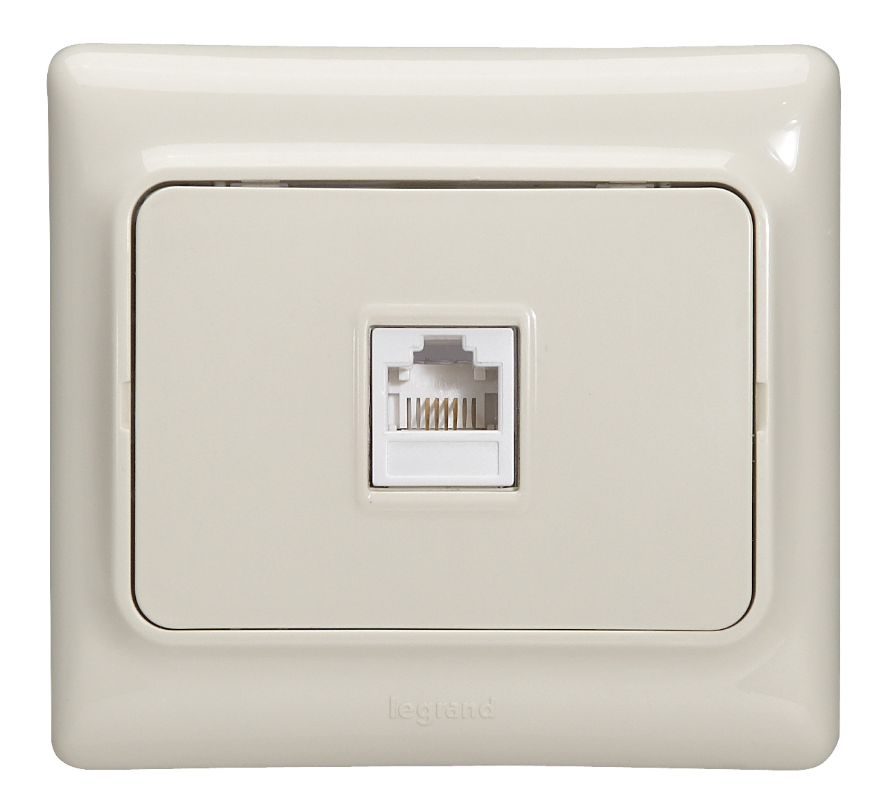 Изображение товара Розетка телефонная Legrand Kaptika Бежевый 1-я
