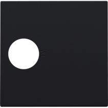 Изображение товара Niko Черный Накладка TV розетки