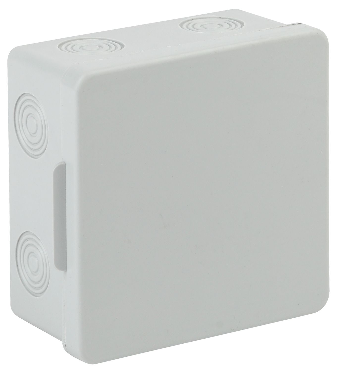 Изображение товара ЭРА Распаячная коробка KOR-100-100-50-8 открытой установки серая 100х100х50мм без гермовводов 8 вх. IP54