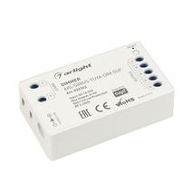 Изображение товара Arlight Диммер ARL-SIRIUS-TUYA-DIM-SUF (12-24V, 4x4A, 2.4G) (IP20 Пластик, 3 года)