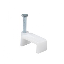 Изображение товара EKF PROxima Скоба крепежная квадратная (плоская) (12мм.) (50шт.).