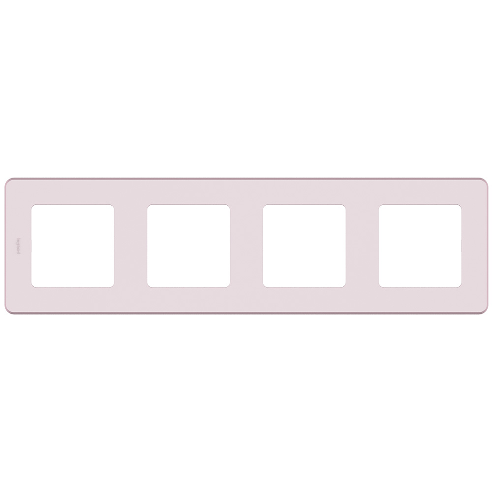 Изображение товара Legrand/Daccord INSPIRIA Розовый Рамка - 4 поста.