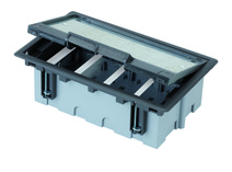 Изображение товара Simon Connect Серый Люк на 4 S модуля. Глубина 90 мм