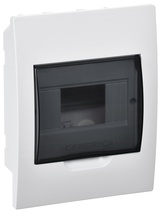 Изображение товара IEK GENERICA Корпус пластиковый ЩРВ-П-6 черн. прозр. дверь IP41