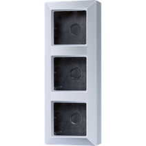 Изображение товара JUNG Коробка для накладного монтажа 3-кратная алюминий