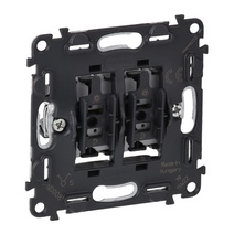 Изображение товара Legrand Valena Мех IN'MATIC Выключатель 2-клавишный 10АХ 250В.