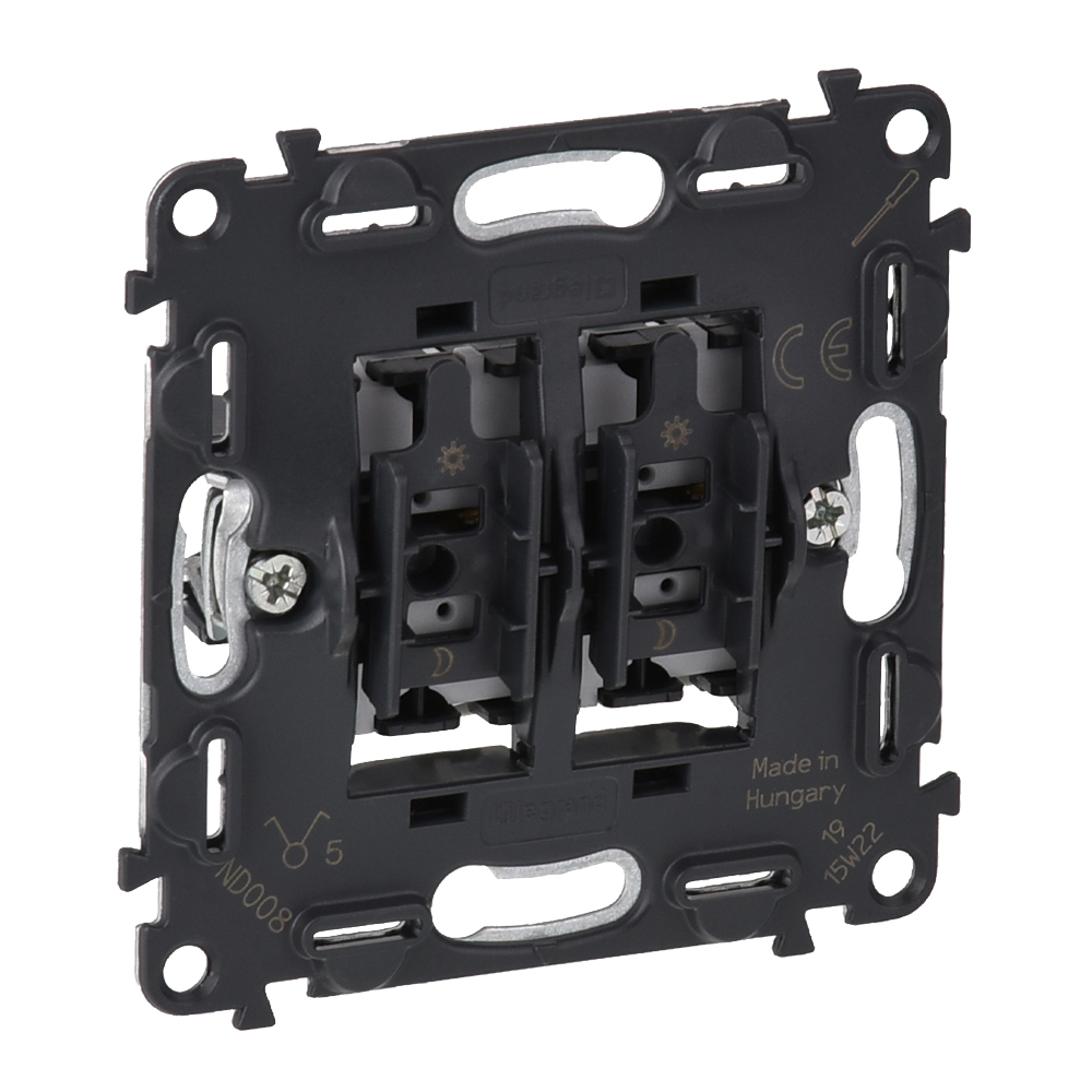 Изображение товара Valena IN’MATIC 2-клавишный выключатель 10A 250V