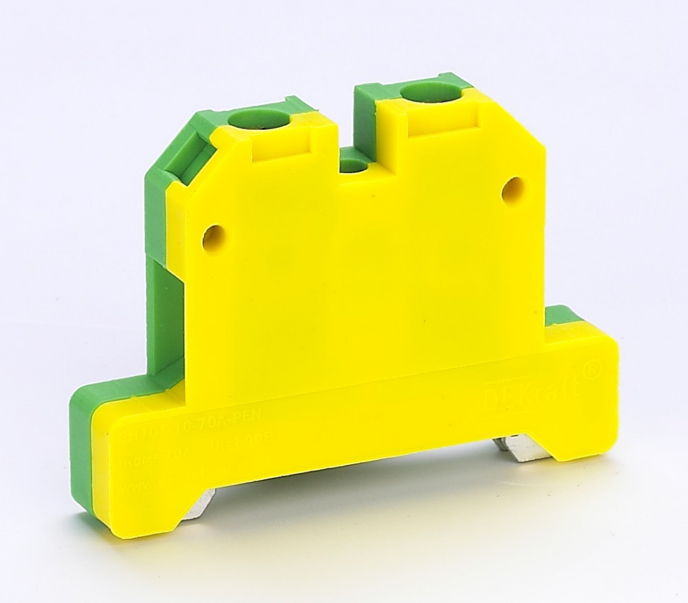 Изображение товара Dekraft Зажим наборный заземляющий 70A 10мм2 ЗН-101