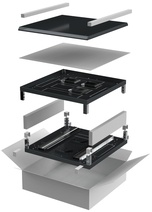 Изображение товара Комплект основания и крыши LINEA N 600x600 28-47U