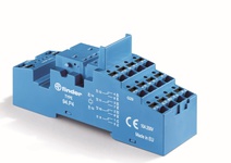 Изображение товара Finder Розетка с безвинтовыми клеммами Push-in для реле 55.32, 55.34, таймера 85.02, 85.04; применяются модули 86.00, 99.02; в комплекте металлическая