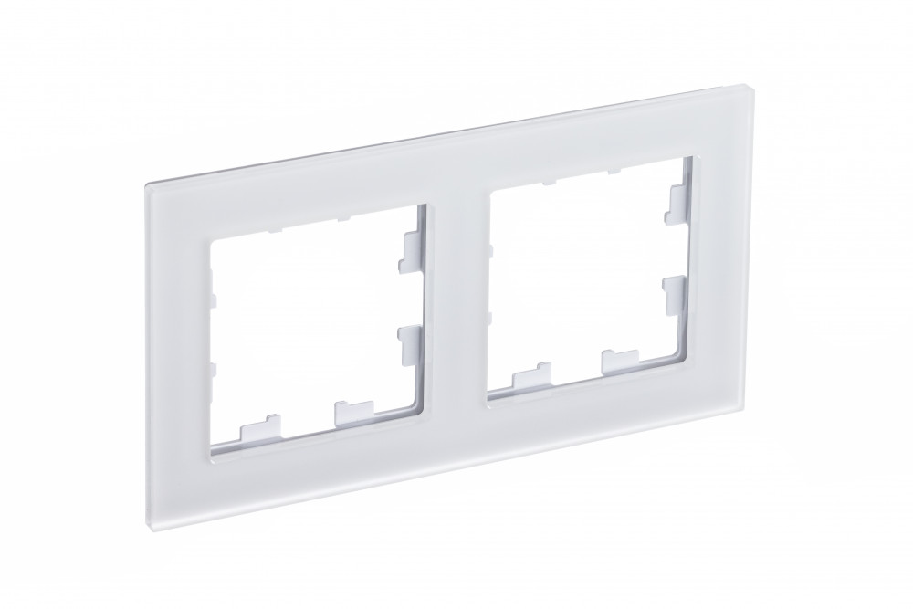 Изображение товара Systeme Electric AtlasDesign Nature Матовое стекло белый Рамка 2-ая