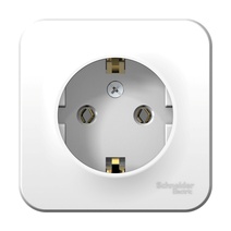 Изображение товара Systeme Electric Blanca наруж Бел Розетка с/з без шторок 16А, 250В, изолир. пластина