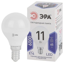 Изображение товара ЭРА LED P45-11W-860-E14 - 11 Вт, холодный день, E14, 860, 60 Вт экв.