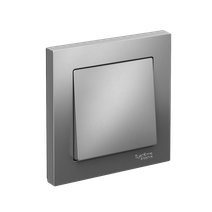 Изображение товара Systeme Electric AtlasDesign Сталь Выключатель 1-клавишный сх.1, 10АХ, в сборе